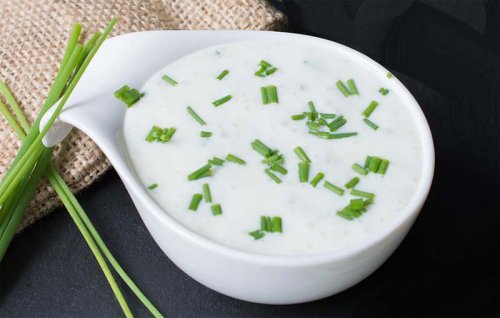 Salsa de yogur para ensaladas